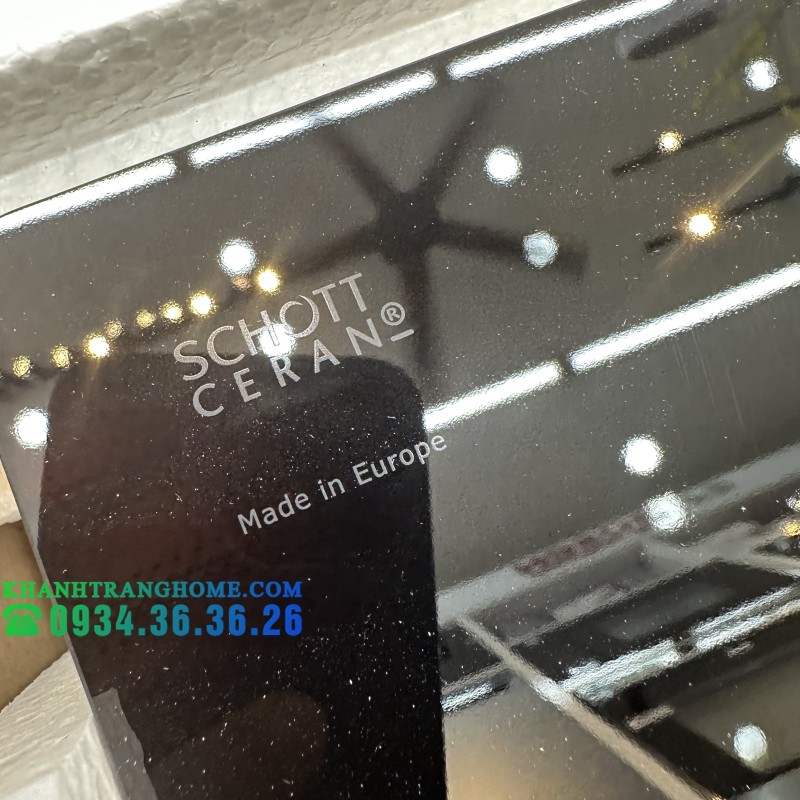 BẾP TỪ KẾT HỢP ĐIỆN HAFELE 3 VÙNG NẤU HC-M773D 536.61.705 - 207