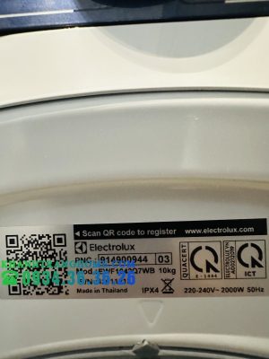 Máy giặt cửa trước 10kg UltimateCare 700 Electrolux EWF1042Q7WB - 44 Máy giặt cửa trước 10kg UltimateCare 700 Electrolux EWF1042Q7WB - 43