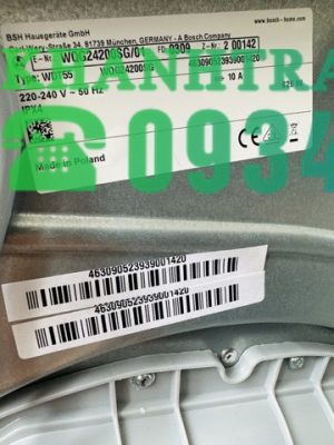 MÁY SẤY QUẦN ÁO BOSCH WQG24200SG - 64