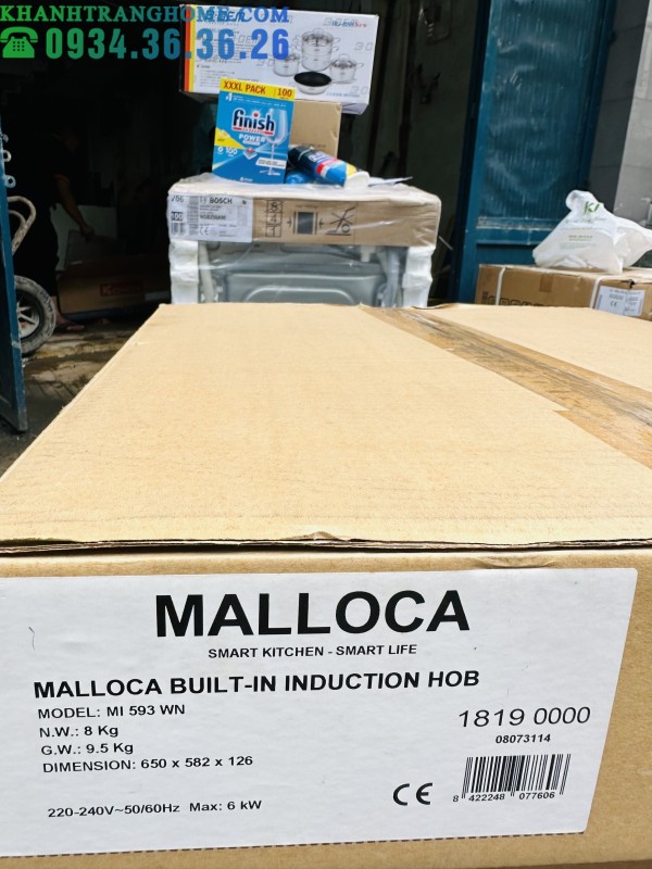 Bếp Điện Từ Malloca MI 593 WN Mặt Kính 3 Bếp - 82 Bếp Điện Từ Malloca MI 593 WN Mặt Kính 3 Bếp - 81