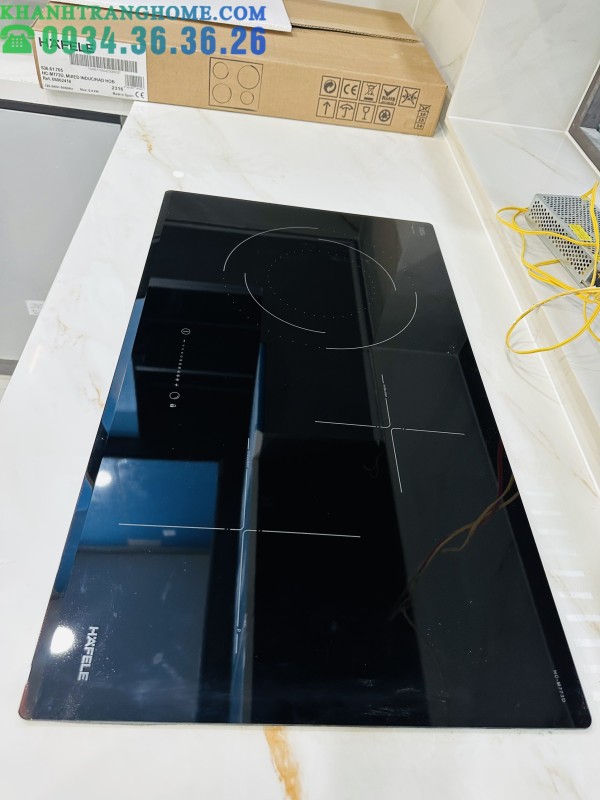 BẾP TỪ KẾT HỢP ĐIỆN HAFELE 3 VÙNG NẤU HC-M773D 536.61.705 - 177