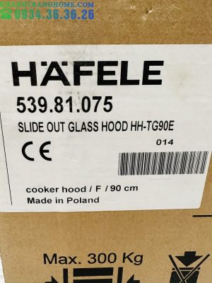 Máy hút mùi âm tủ Hafele HH-TG90E 539.81.075 - 83