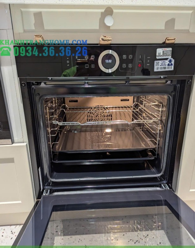 LÒ NƯỚNG BOSCH HBG635BB1 SERIE 8 - DUNG TÍCH 71 LÍT - 61