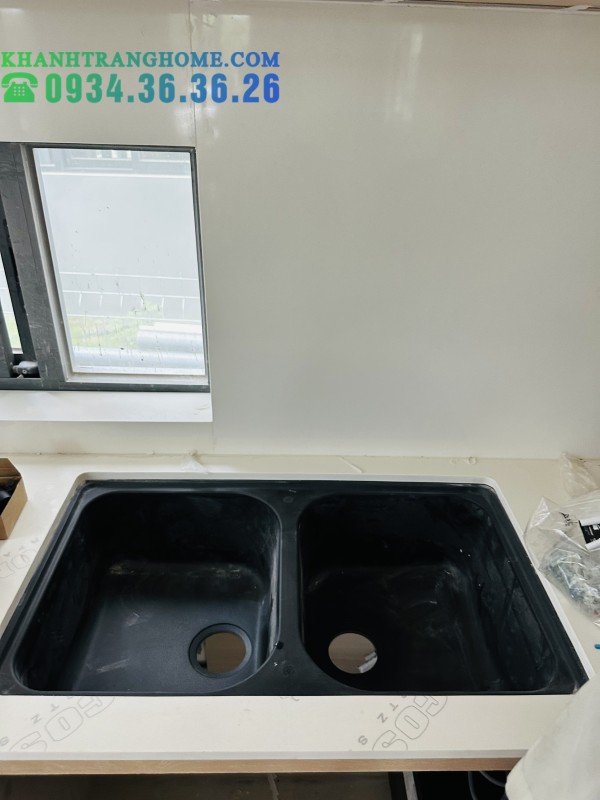 CHẬU ĐÁ HAFELE HS19-GEN2R90 MÀU BLACK 570.35.380 - 114