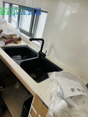 CHẬU ĐÁ HAFELE HS19-GEN2R90 MÀU BLACK 570.35.380 - 106 CHẬU ĐÁ HAFELE HS19-GEN2R90 MÀU BLACK 570.35.380 - 105