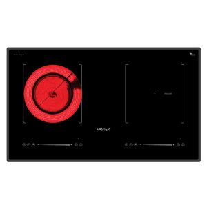 BẾP ĐIỆN TỪ PHÍM TRƯỢT SLIDE BO VIỀN NHÔM FASTER FS712HI PLUS