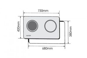 Bếp từ FASTER FS 728I - 1 BẾP TỪ FASTER FS 728I