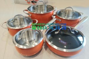 Bộ nồi Faster Luxury 555 - 1 BỘ NỒI FASTER LUXURY 555