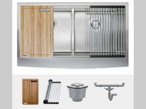 CHẬU RỬA BÁT KONOX KN8751DA CURVE - 8 CHẬU RỬA BÁT KONOX KN8751DA CURVE