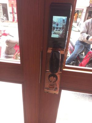 KHÓA VÂN TAY CHUÔNG MÀN HÌNH DEMAX SL868 CP