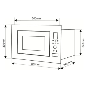 Lò vi sóng FASTER FS MOV01 - 1 LÒ VI SÓNG FASTER FS MOV01