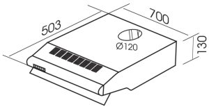 MÁY HÚT MÙI CỔ ĐIỂN FASTER FS 0870WD
