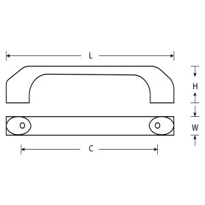 Tay nắm tủ GRÖß Vàng gold, hợp kim KH-71 Grob - 4 Tay nắm tủ GRÖß Vàng gold, hợp kim KH-71 Grob - 3