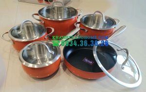 Bộ nồi Faster Luxury 555 - 2 BỘ NỒI FASTER LUXURY 555