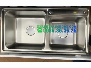 Chậu rửa bát FASTER FS-8143S - 2 CHẬU RỬA BÁT FASTER FS-8143S