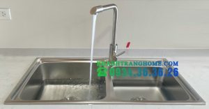 Chậu rửa bát Faster FS 8143S - 2 CHẬU RỬA BÁT FASTER FS 8143S