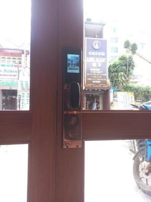 KHÓA VÂN TAY CHUÔNG MÀN HÌNH DEMAX SL868 CP