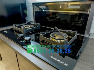 Máy hút mùi âm kệ Down Draff Glass FASTER FS 90HFB - 2 MÁY HÚT MÙI ÂM KỆ DOWN DRAFF GLASS FASTER FS 90HFB