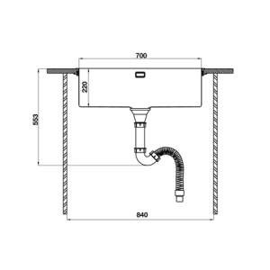 Chậu rửa chén Hafele HS21-SSN1S80 567.94.060 - 16 Chậu rửa chén Hafele HS21-SSN1S80 567.94.060 - 15