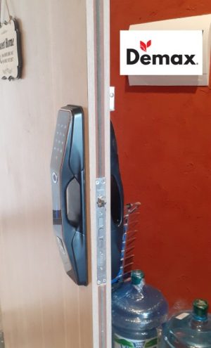 KHÓA CỬA VÂN TAY DEMAX SL668 BL