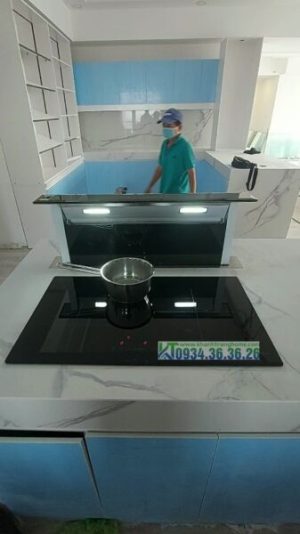 Máy hút mùi âm kệ Down Draff Glass FASTER FS 90HFB - 6 MÁY HÚT MÙI ÂM KỆ DOWN DRAFF GLASS FASTER FS 90HFB