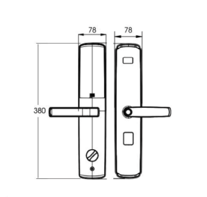 KHÓA THÔNG MINH DEMAX SL666 RM- APP WIFI