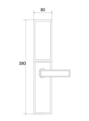 KHÓA VÂN TAY CHO CỬA GỖ DEMAX SL621AC