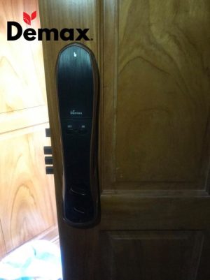 KHÓA CỬA VÂN TAY DEMAX SL668 BL