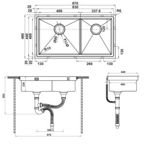 Ưu đãi trọn bộ chậu rửa chén Hafele HS21-SSN2S90 567.94.039 - 6 Ưu đãi trọn bộ chậu rửa chén Hafele HS21-SSN2S90 567.94.039 - 5