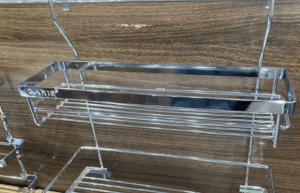 Giá để gia vị 2 tầng inox nan Garis GI04.3 - 8 Giá để gia vị 2 tầng inox nan Garis GI04.3 - 7