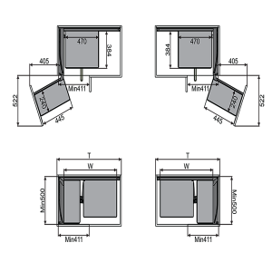 Kệ liên hoàn inox hộp GH-90 Grob - 13 Kệ liên hoàn inox hộp GH-90 Grob - 12