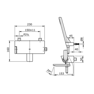 SEN TẮM TOTO TX471SNBR - 4 SEN TẮM TOTO TX471SNBR - 3