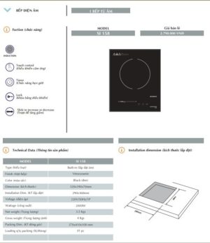 Sanko-Bếp điện đơn âm SI 158 - 3