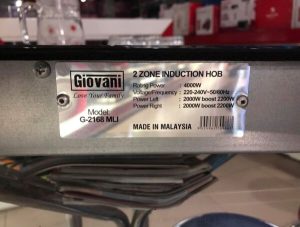 Bếp Từ Giovani G-2168 MLI - 10