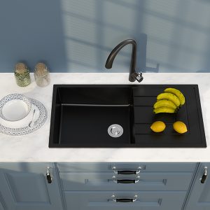 Chậu Rửa Chén Đá Nhân Tạo 1 Hộc Có Cánh CREAVE G-T10050I - 6 Chậu Rửa Chén Đá Nhân Tạo 1 Hộc Có Cánh CREAVE G-T10050I - 5