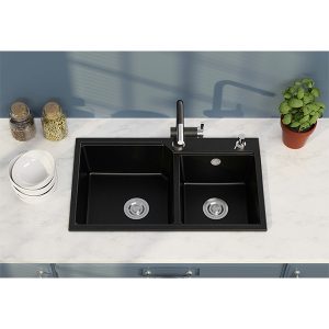 Chậu Rửa Chén Đá Nhân Tạo 2 Hộc CREAVE G-T7846E - 6 Chậu Rửa Chén Đá Nhân Tạo 2 Hộc CREAVE G-T7846E - 5