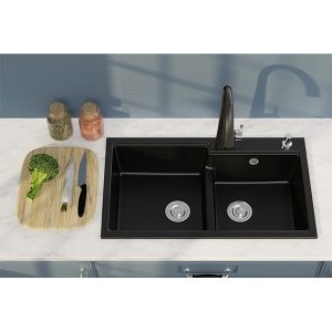 Chậu Rửa Chén Đá Nhân Tạo 2 Hộc CREAVE G-T8650G - 5 Chậu Rửa Chén Đá Nhân Tạo 2 Hộc CREAVE G-T8650G - 4