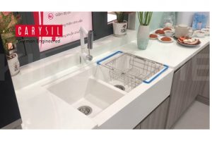 CHẬU RỬA CHÉN CARYSIL REC2-02/SNOVA (TRẮNG) - 2 CARYSIL REC2-02/SNOVA