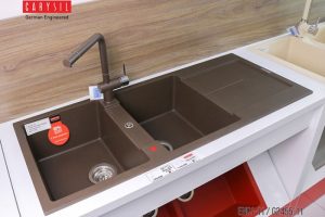 CHẬU RỬA CHÉN CARYSIL ENC1-11/CAFE BROWN (NÂU CAFE) - 3 CARYSIL ENC1-11/CAFE BROWN