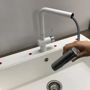 VÒI RỬA CARYSIL G-2485-02/SNOVA (TRẮNG) - 2 CARYSIL G-2485-02/SNOVA