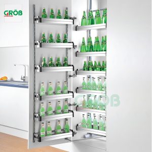 Tủ đồ khô 6 tầng inox hộp Grob - 11 Tủ đồ khô 6 tầng inox hộp Grob - 10