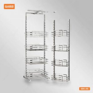 TỦ ĐỒ KHÔ 4 TẦNG NAN VUÔNG GARIS GS04.45C - 5