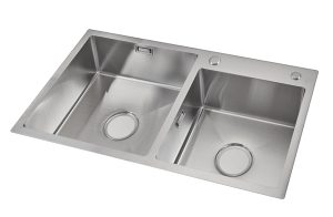 Chậu 2 hố inox GS304-8245HD Grob - 3