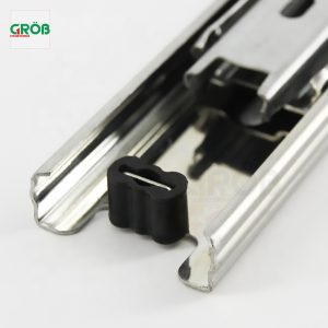 Ray Bi 3 Tầng inox 304 Không giảm chấn Grob - 14 Ray Bi 3 Tầng inox 304 Không giảm chấn Grob - 13