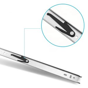 Ray Bi 3 Tầng inox 304 Không giảm chấn Grob - 26 Ray Bi 3 Tầng inox 304 Không giảm chấn Grob - 25