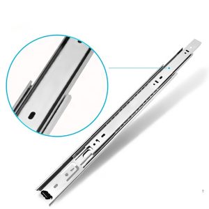 Ray Bi 3 Tầng inox 304 Không giảm chấn Grob - 28 Ray Bi 3 Tầng inox 304 Không giảm chấn Grob - 27