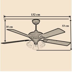 Quạt trần Classic AB 3L Mr Vũ Fan - 17