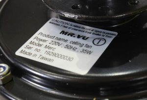 Quạt trần Merc Mr Vũ Fan - 37 Quạt trần Merc Mr Vũ Fan - 36