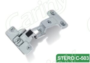 Cariny - Bản lề lắp âm, thép mạ Nikel, tháo lắp thường C503