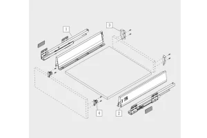 RAY HỘP GARIS TANDEMBOX GT01.50 - 4
